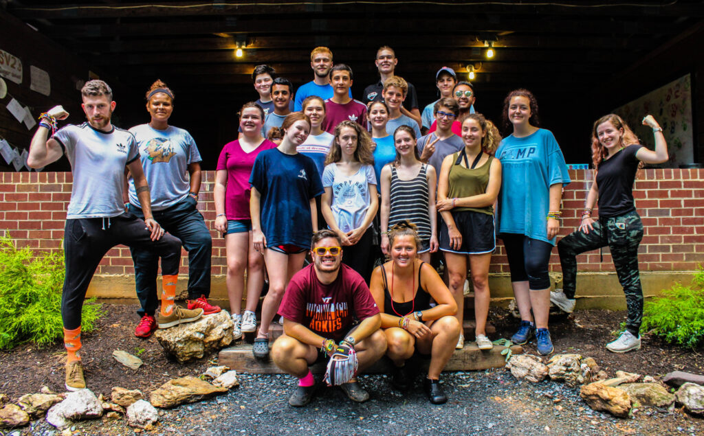 Senior village teen campers